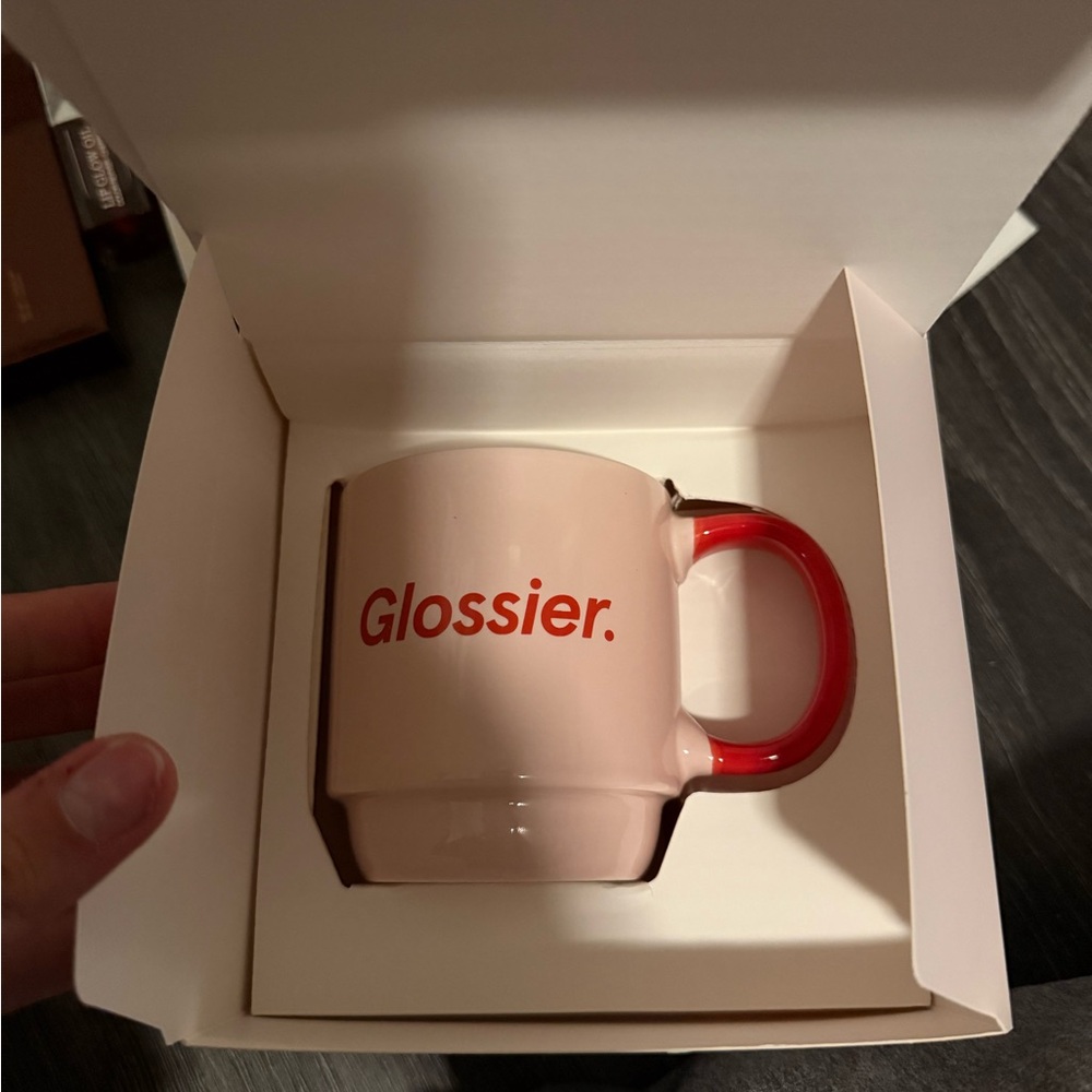 Glossier Pink Ceramic Mug